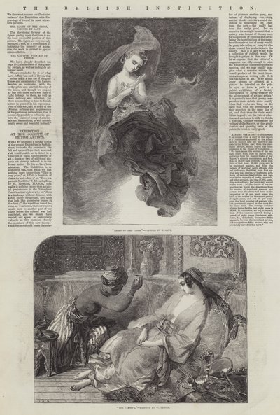 The British Institution by James Sant